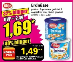 Norma Erdnüsse Angebot