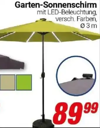 CENTERSHOP Garten-Sonnenschirm Angebot