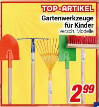 CENTERSHOP Gartenwerkzeuge für Kinder Angebot
