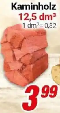 CENTERSHOP Kaminholz Angebot