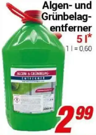 CENTERSHOP Algen- und Grünbelagentferner Angebot