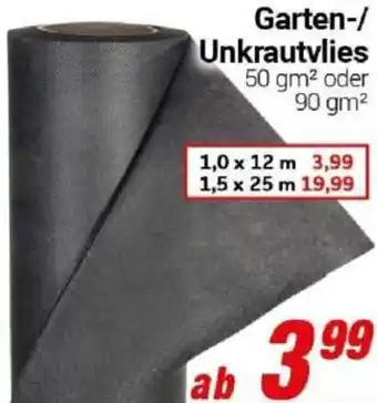 CENTERSHOP Garten-/ Unkrautvlies Angebot