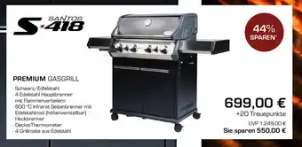 CITTI Markt SANTOS PREMIUM GASGRILL Angebot