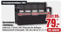 B1 Discount Baumarkt Gartenbank >>Salzburg<< Angebot