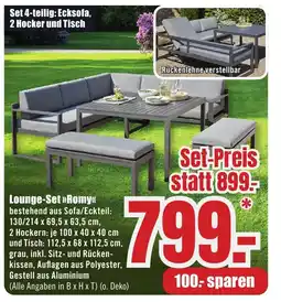 B1 Discount Baumarkt Lounge-Set »Romy<< Angebot