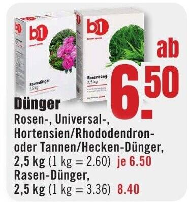 b1 Dnger Angebot bei B1 Discount Baumarkt