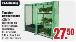 B1 Discount Baumarkt Tomaten- Gewächshaus >>2in1<< Angebot