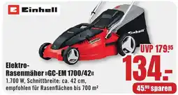 B1 Discount Baumarkt Einhell Elektro- Rasenmäher "GC-EM 1700/42" Angebot