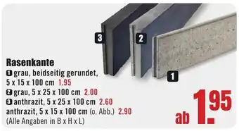 B1 Discount Baumarkt Rasenkante Angebot