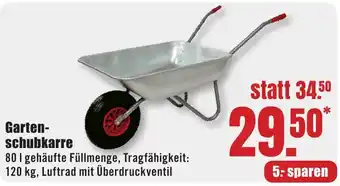B1 Discount Baumarkt Gartenschubkarre Angebot