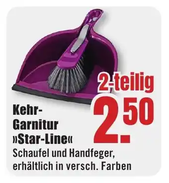 B1 Discount Baumarkt Kehr- Garnitur >>Star-Line<< Angebot