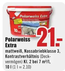 B1 Discount Baumarkt Polarweiss Extra Angebot
