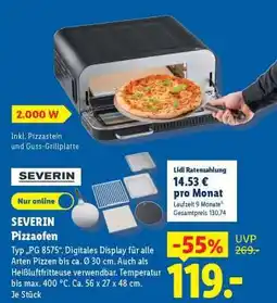 Lidl Severin Pizzaofen Angebot