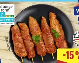 Aldi Nord BBQ Hähnchenfilet-Spieße Angebot