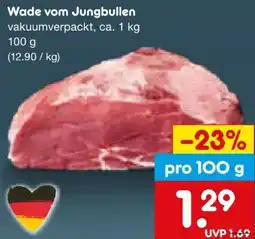 Netto Marken-Discount Wade vom Jungbullen Angebot