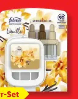 Lidl Febreze Duftstecker Starter-Set Vanille Angebot