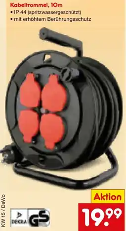 Netto Marken-Discount Kabeltrommel Angebot