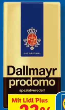Lidl Dallmayr Prodomo Kaffee Angebot
