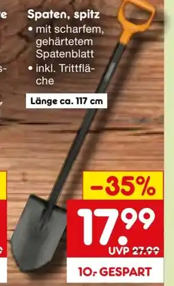 Netto Marken-Discount Fiskars Spaten Angebot