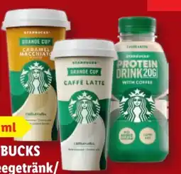 Lidl Starbucks Kaffeegetränk Angebot