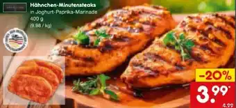 Netto Marken-Discount Barbeque Hähnchen-Minutensteaks Angebot