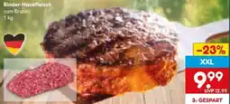 Netto Marken-Discount Rinderhackfleisch XXL Angebot