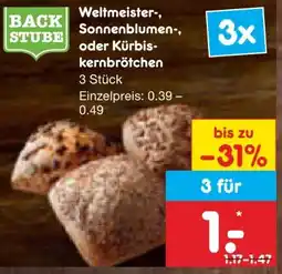 Netto Marken-Discount Netto Backstube Weltmeisterbrötchen Angebot