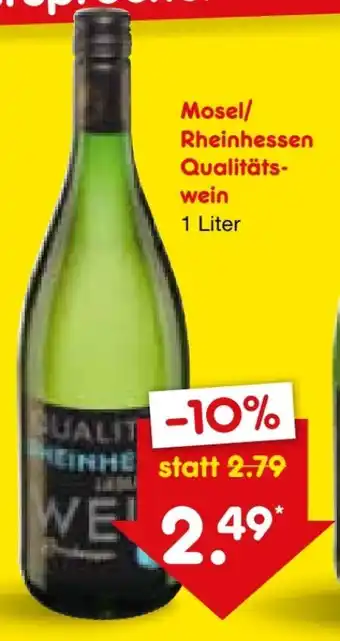 Netto Marken-Discount Rheinhessen Mosel Qualitätswein Angebot