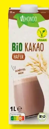 Lidl Vemondo Vegan Bio Kakao Haferdrink Angebot