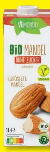 Lidl Vemondo Veganer Bio Mandeldrink XXL Angebot