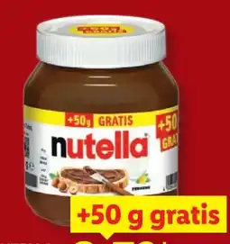 Lidl Ferrero Nutella Angebot