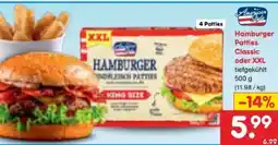 Netto Marken-Discount American Style Hamburger Patties XXL Angebot