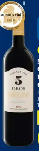 Lidl Isidro Milagro 5 Oros Rioja Crianza Angebot