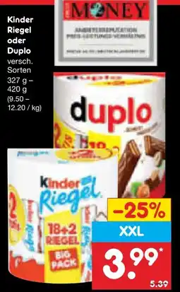 Netto Marken-Discount Ferrero Kinder Riegel Big Pack Angebot