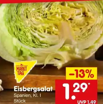 Netto Marken-Discount MarktTag Eisbergsalat Angebot