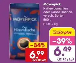 Netto Marken-Discount Mövenpick Kaffee Angebot