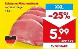 Netto Marken-Discount XXL Schweine Minutensteaks Angebot