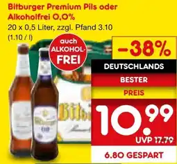 Netto Marken-Discount Bitburger Premium Pils Angebot