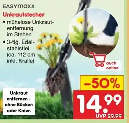 Netto Marken-Discount easy! MAXX Unkrautstecher Angebot