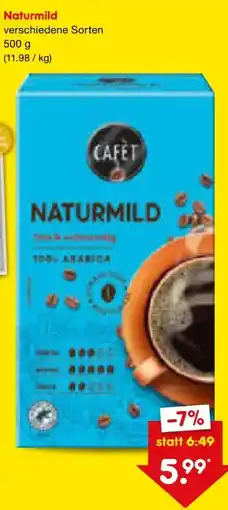 Netto Marken-Discount Cafèt Kaffee Naturmild Angebot