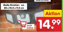 Netto Marken-Discount LED Solar Gartenleuchte Angebot