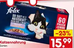 Netto Marken-Discount Purina Felix Katzennahrung Angebot