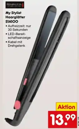 Netto Marken-Discount Remington My Stylist Haarglätter S1A100 Angebot