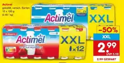 Netto Marken-Discount Danone Actimel XXL Angebot