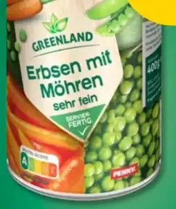PENNY Greenland Erbsen mit Möhren Angebot