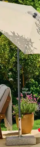 Lidl Livarno Home Sonnenschirm Angebot