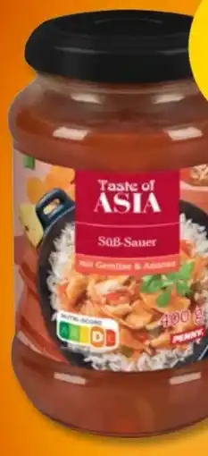PENNY Taste of Asia Sauce Süß-Sauer Angebot