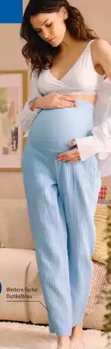 Lidl Esmara Damen Musselin-Umstandshose Angebot