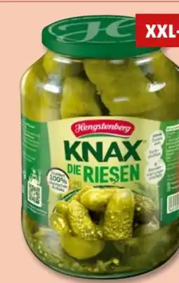 PENNY Hengstenberg Knax Die Riesen Gewürzgurken XXL Angebot