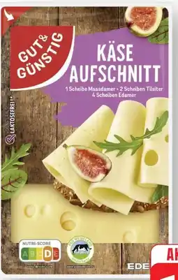 Edeka Gut & Günstig Käse Aufschnitt Angebot
